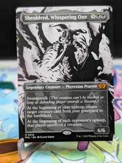 MTG MUL- Sheoldred, Whispering One 016 Borderless Regular - Image 1