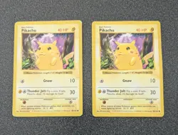 Pikachu Red and Yellow Cheeks Shadowless 58/102 Base Set HP - Image 1