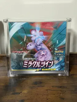 Pokemon Miracle Twins Booster Box SM11 Japanese New Factory Sealed With Acrylic - Image 1
