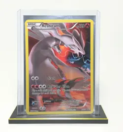 Pokemon TCG 2015 XY Black Star Promo Reshiram Holo Full Art XY74 - Image 1