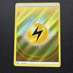 Lightning Energy Holo Pokemon Crown Zenith #155 Near Mint - Image 1