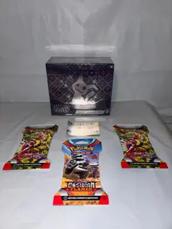 Pokemon Paldean Fates ETB Elite Trainer Box New Factory Sealed + Boosters - Image 1