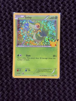 Snivy - 5/25 Holo McDonald's 25th Anniversary Promos 005/025 LP Pokemon TCG - Image 1