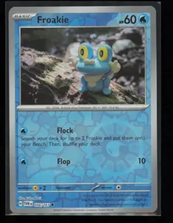Froakie 056/167 Pokemon Twilight Masquerade Common Near Mint Reverse Holo - Image 1