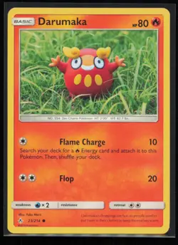 Darumaka 23/214 Pokemon Unbroken Bonds Common Near Mint - Image 1