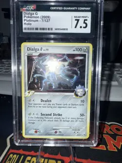 Dialga G 7/127 Platinum Reverse Holo Rare Pokemon TCG NEAR MINT - Image 1