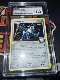 Dialga G 7/127 Platinum Reverse Holo Rare Pokemon TCG NEAR MINT - Image 2