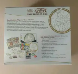 POKEMON SWORD & SHIELD BRILLIANT STARS FACTORY SEALED ELITE TRAINER BOX ETB 820650850127 - Image 2
