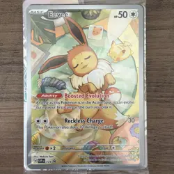 Pokemon TCG Eevee 173 Holo Promo Prismatic Evolutions Sealed MINT - Image 2