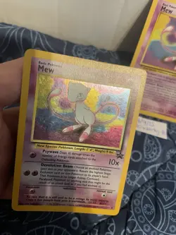 Pokemon Mew #8 NON-HOLO & Mew #9 HOLO; BLACK STAR PROMO; FREE SHIPPING! - Image 4
