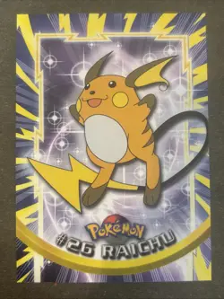 Raichu #26 Pokemon Topps TV Animation Edition - Image 1