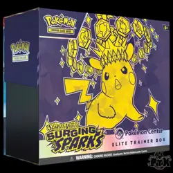 Surging Sparks Pokemon Center ETB/Elite Trainer Box Pokemon 2024 - Image 1