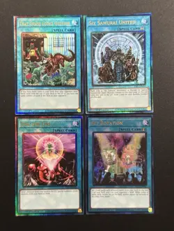 2024 YUGIOH RA03 1ST ED ULTIMATE RARE ONE FOR ONE NM BONUS SET - Image 1