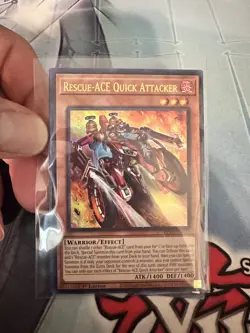 Yu-Gi-Oh! Rescue-ACE Quick Attacker BPRO-EN023 Ultra rare 1st Edition - Image 1