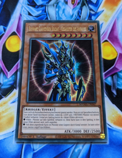 Yu-Gi-Oh! Schwarz Glanzender Soldat - Gesandter des Anfangs MAMA-DE047 ULTRA Dt. - Image 3