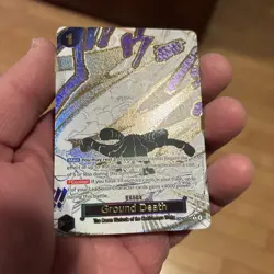 OP 14 Ground Death Alternate Art One Piece Card The Azure Sea’s Seven -NM - Image 2
