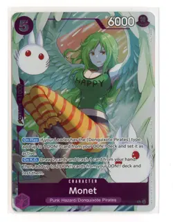 Monet OP14-074 R Foil One Piece The Azure Sea's Seven English NM - Image 1
