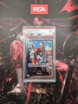 2025 One Piece PSA Magazine Exclusive Promo #OP09-001 Shanks PSA 9 - Image 1