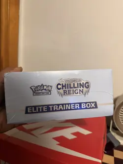 Pokemon TCG - SWSH Chilling Reign ETB Elite Trainer Box - [ICE RIDER CALYREX] - Image 2