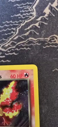 POKEMON TCG - Rocket's Moltres - 12/132 1st Edition Holo Rare Gym Heroes - SWIRL - Image 5