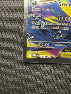 Pokemon TCG Mega Sharpedo ex 127/094 Mega Evolution Phantasmal Flames SIR - Image 4