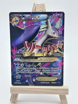 Pokemon Mega M Latios EX Full Art Holo Ultra Rare Card 102/108 Roaring Skies - Image 1