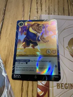 Lorcana Magical Places Promo Belle Accomplished Mystic AND Beast Gracious Prince - Image 4