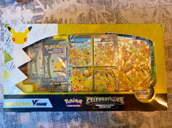 Pokemon Celebrations 25th Anniversary Pikachu V-union Premium Playmat Collection - Image 1