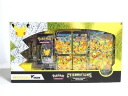Pokemon Celebrations 25th Anniversary Pikachu V-Union Premium Playmat Collection 820650809897 - Image 1