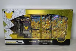 Pokemon Celebrations 25th Anniversary Pikachu V-union Premium Playmat Collection - Image 1