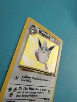 Pokemon TCG Wigglytuff Holo Rare Card Jungle Series 16/64 LP - Image 4