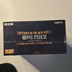Bandai Namco One Piece Card Game Emperors in the New World OP-09 Box English - Image 3