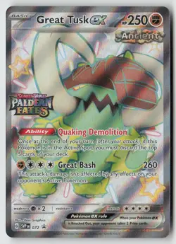 Great Tusk ex (Stamped)- 072 - SV: Scarlet & Violet Promo Cards Holo - PTCG - Image 1