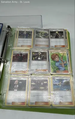 Pokemon TCG Multicolor Mixed Trading Card Lot Hardcover 3-Ring Binder - Image 3