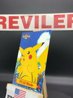 TV2 #25 Pikachu 1999 Pokemon Card Topps TV Animation Edition - Image 3
