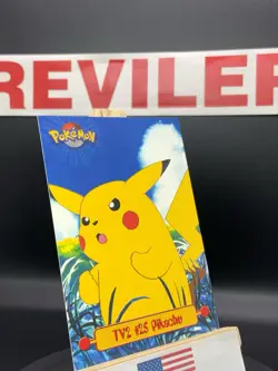 TV2 #25 Pikachu 1999 Pokemon Card Topps TV Animation Edition - Image 5