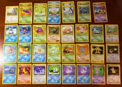 Vintage Pokemon Card Lot of 38 (1999 WOTC Era) - Image 1