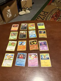 Pokemon 15 Card lot Of Assorted Multi Generation Old - Image 1
