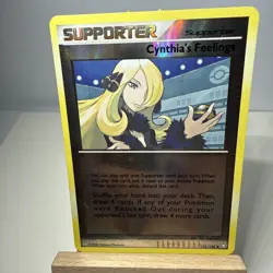 Pokemon Legends Awakened Holo Cynthia's Feelings #131/146 Lightly played - Image 1