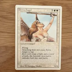 1994 MTG Revised 3rd edition Serra Angel LP - Image 1