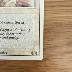 1994 MTG Revised 3rd edition Serra Angel LP - Image 4