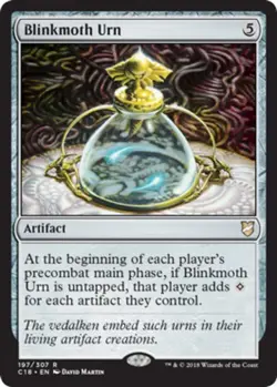 x1 Blinkmoth Urn R MTG Commander 2018 M/NM, English - Image 1