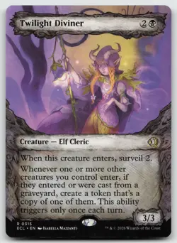 Twilight Diviner (Showcase) Lorwyn Eclipsed Regular - Image 1