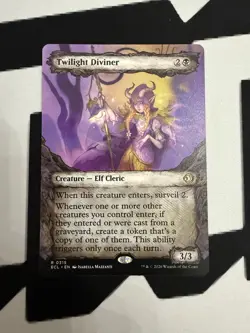 Twilight Diviner (Showcase) Lorwyn Eclipsed Regular 315 MTG - Image 1