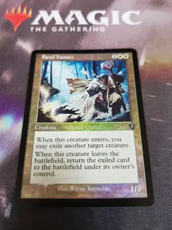 Mtg. Fiend Hunter. Foil Retro Frame. Innistrad Remastered. Pack Fresh - Image 1