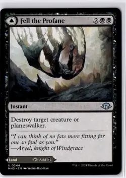 Fell the Profane Modern Horizons 3 Regular NM U 0244 - Image 1