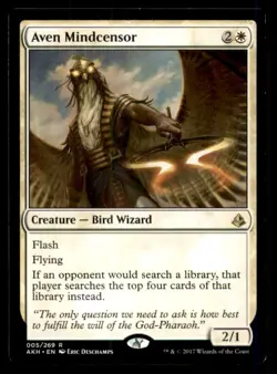 Aven Mindcensor LP Light Play Amonkhet MTG [11872] - Image 1