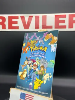 1999 Topps Pokemon Series 1 TV Animation Silver Non Foil Checklist Pink Logo -LP - Image 3