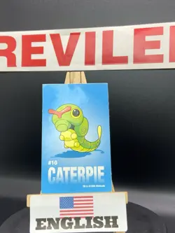 Caterpie #10 Sandylion Sticker 1999 Pokemon NM/M 1999 Nintendo - Image 1