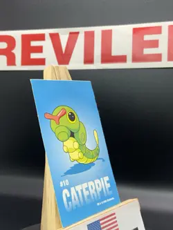 Caterpie #10 Sandylion Sticker 1999 Pokemon NM/M 1999 Nintendo - Image 4